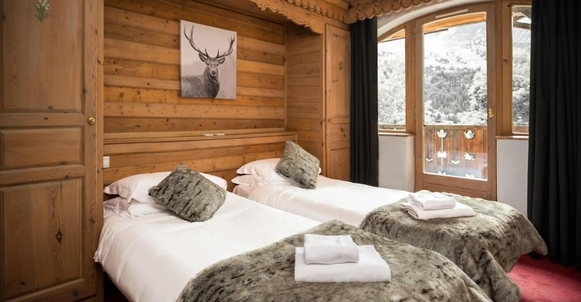 Chalet De Suzanne Meribel Centre A 6Min Des Pistes Les Allues Francia