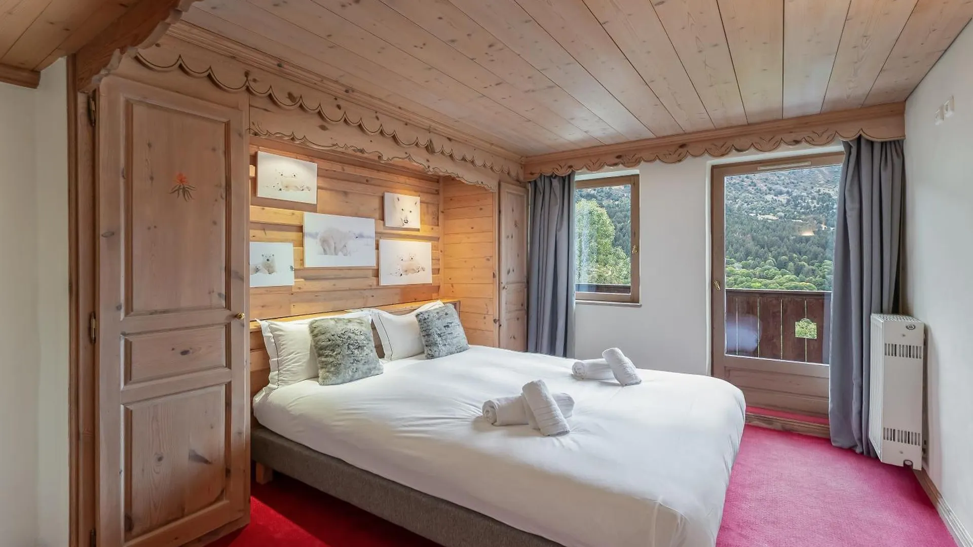 Chalet De Suzanne Meribel Centre A 6Min Des Pistes Les Allues Francia