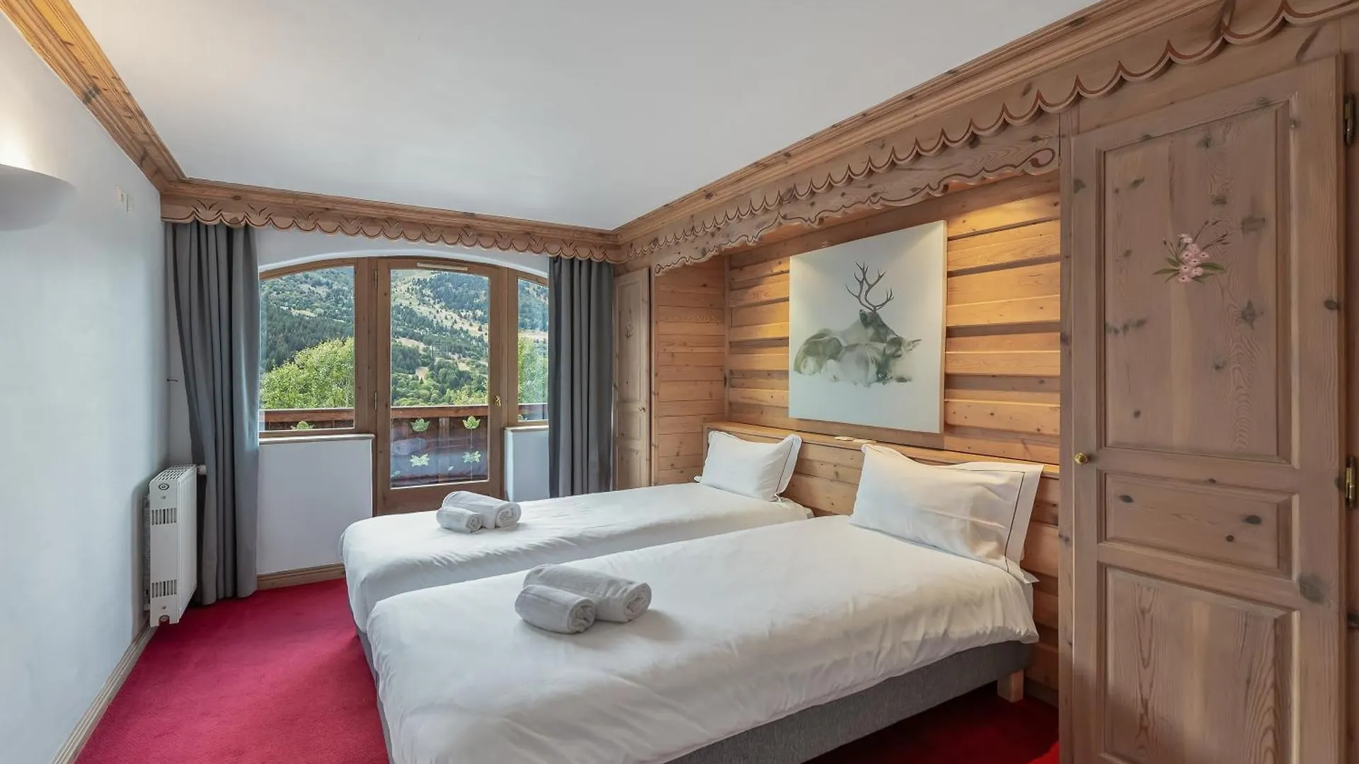 Chalet De Suzanne Meribel Centre A 6Min Des Pistes Les Allues Francia