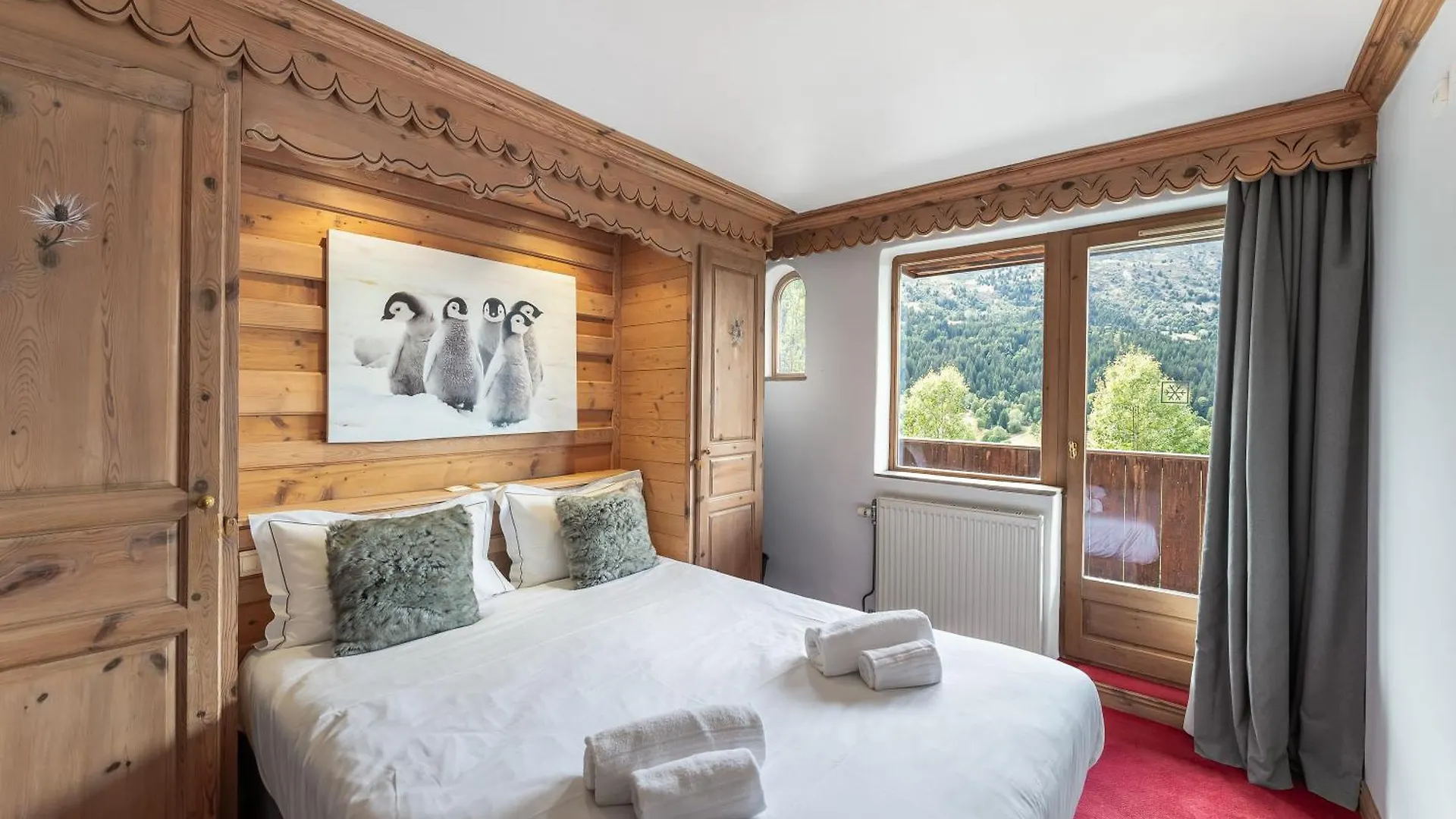 Chalet De Suzanne Meribel Centre A 6Min Des Pistes Les Allues 0*,